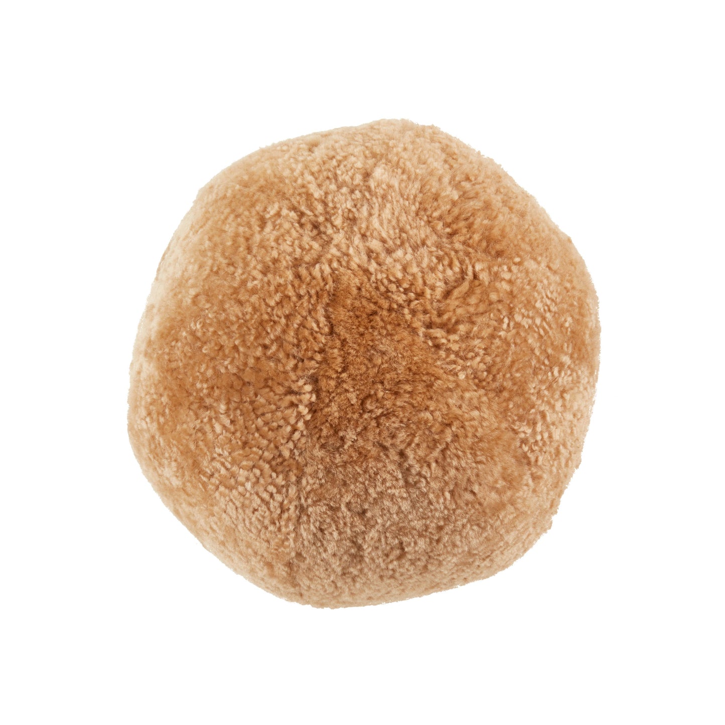 Fleece Fantasy Sheepskin Ball Throw Pillow