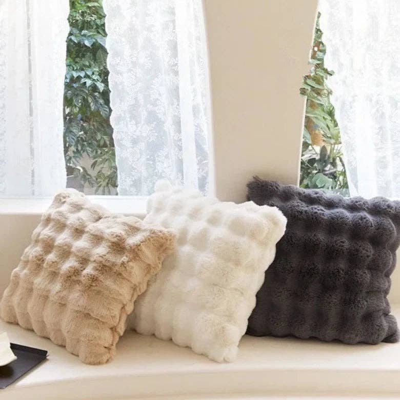 Luxe Faux Fur Pillow Cover