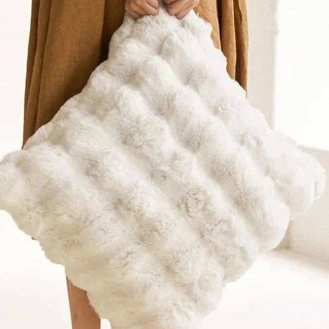 Luxe Faux Fur Pillow Cover