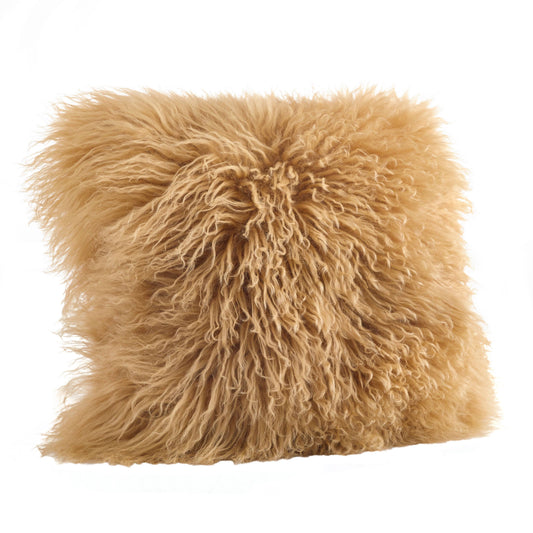 20' Mongolian Lamb Fur Pillow