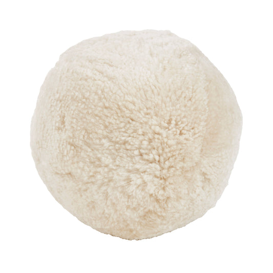 Fleece Fantasy Sheepskin Ball Throw Pillow